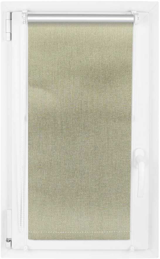 Ritininė užuolaida Domoletti Melange 5, smėlio sp., 90 cm x 230 cm