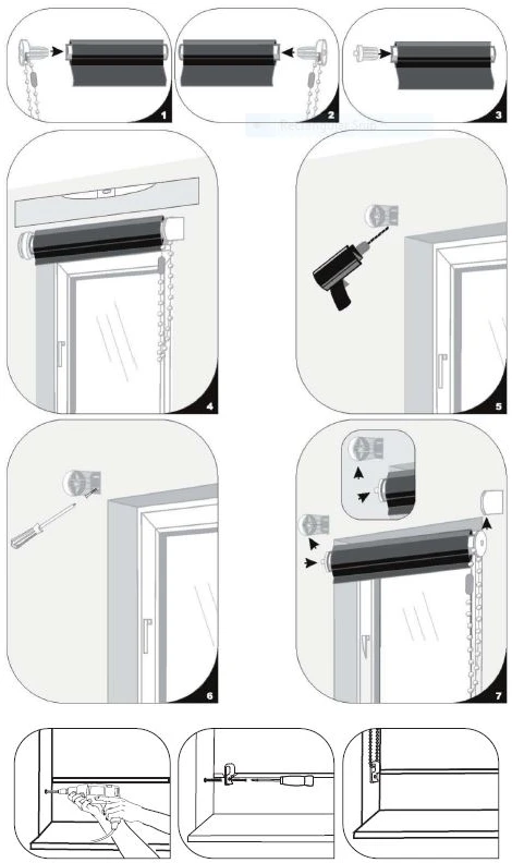 Domoletti ROLLER BLIND SHANTUNG 875 100X170