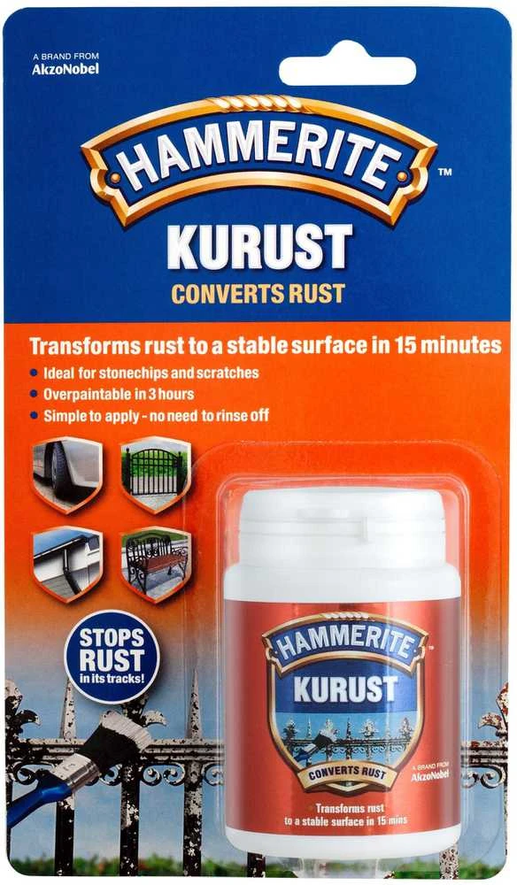 Hammerite Kurust 90 ml rūdžių keitiklis pakuotėje