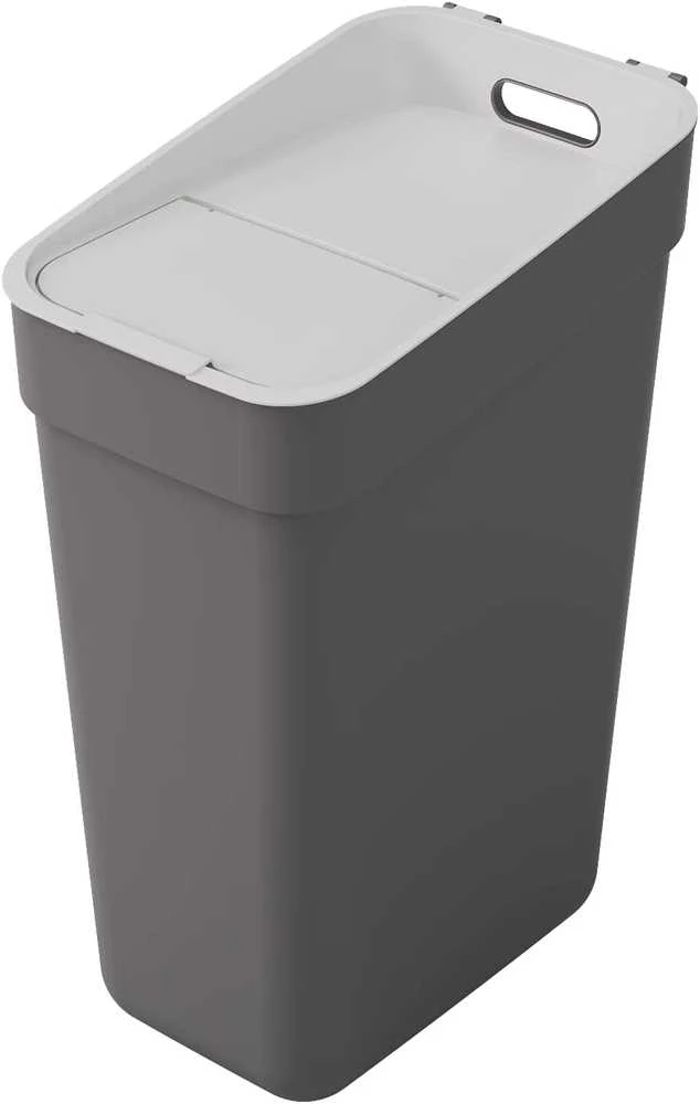 Rūšiavimo šiukšliadėžė Curver Ready To Collect, 30 l, antracito sp.