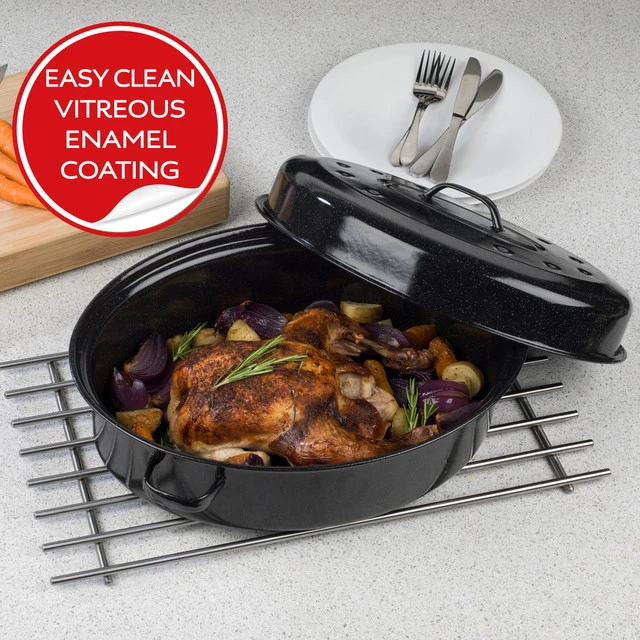 Russell Hobbs BW072151 V/E 38cm S/B Roaster&Lid