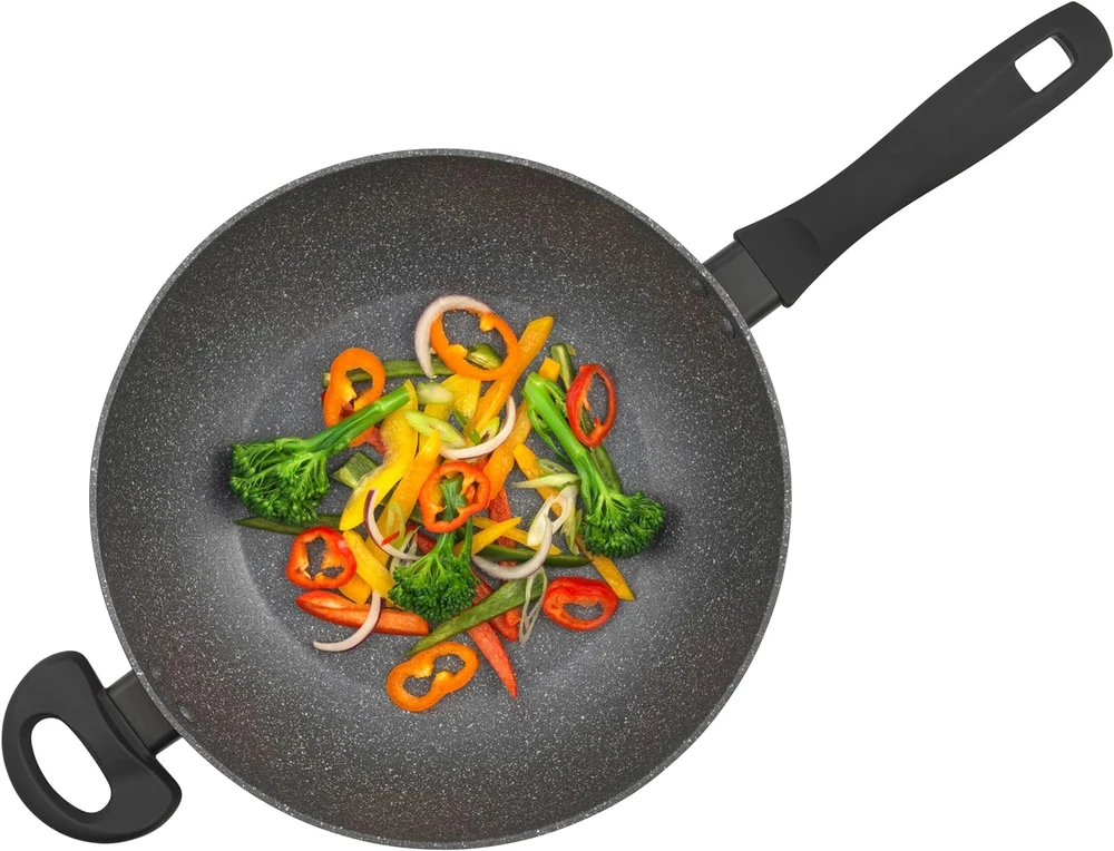 Russell Hobbs RH028121EU7 metalinio marmuro 28 cm wok keptuvė