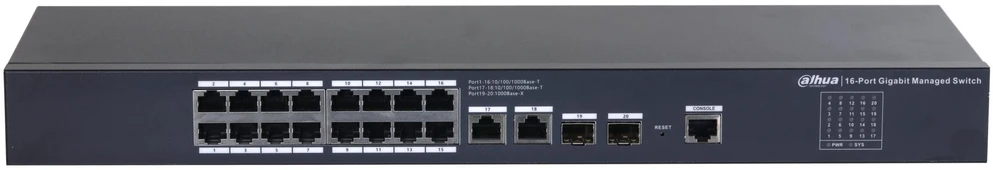 Šakotuvas Dahua Technology SG4020 komutatorius