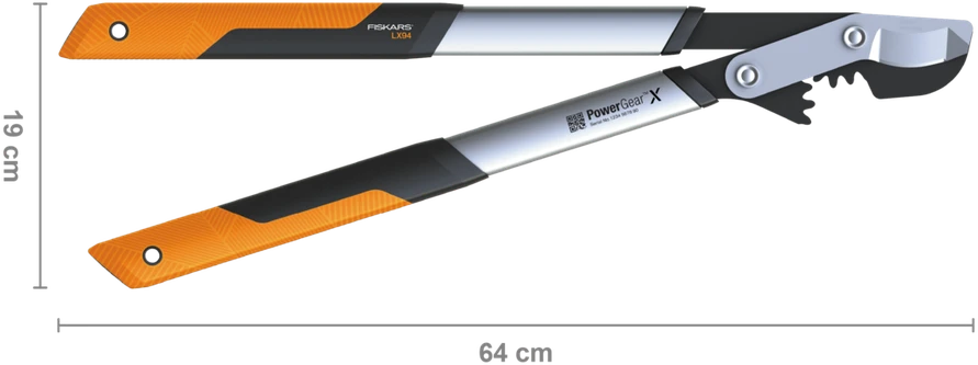 Šakų sekatorius žalioms šakoms Fiskars 1020187, 64 cm