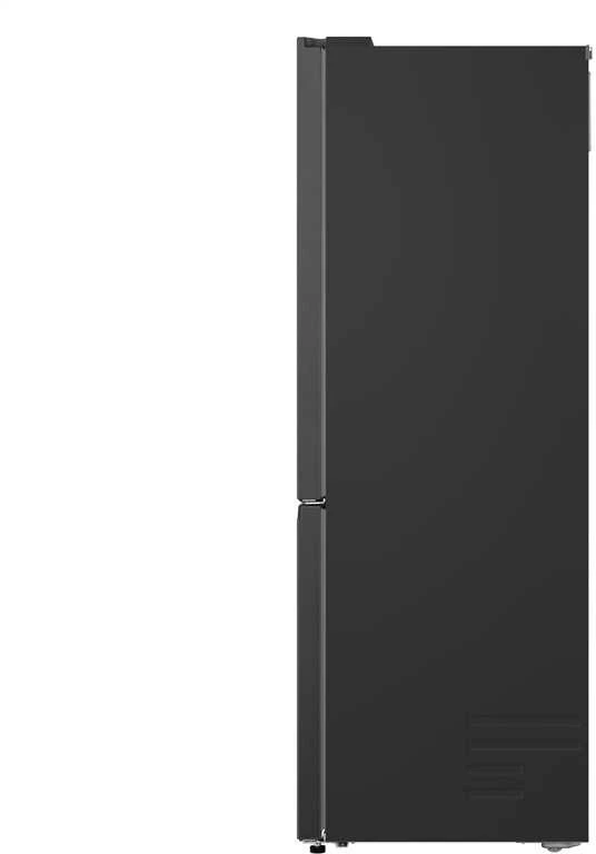 LG Šaldytuvas | GBBSJ1CCEP | Energy efficiency class C | Free standing | Combi | Height 186 cm | Šaldytuvas net capacity 220 L | Šaldiklis net capacity 113 L | Ekranas | 34 dB | Juodas
