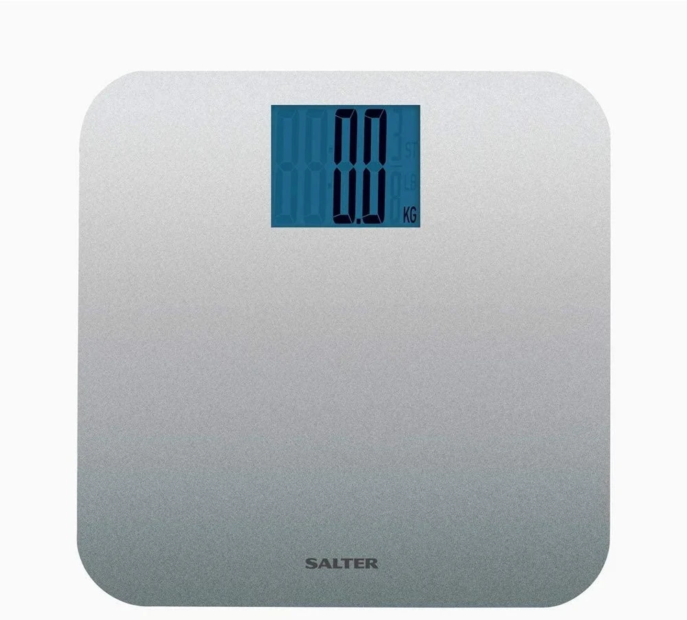 Salter 9075 SCFEU12 Max Electronic Skaitmeninės vonios svarstyklės, Sidabrinis
