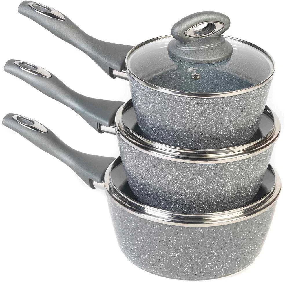 Salter BW02986G1EU7 Marblestone 3-Piece Prikaistuvis Set - 16/18/20cm