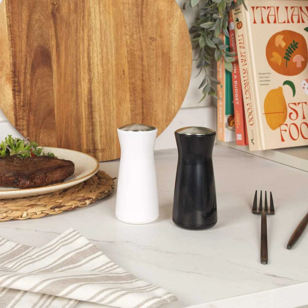 Salter BW129471EU7 Gravity Salt & Pepper Shaker Set