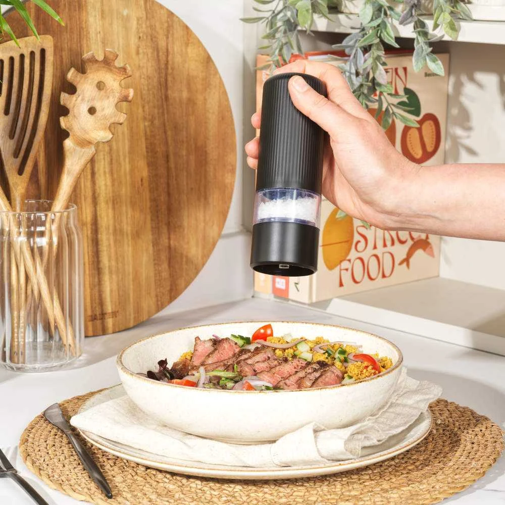 Salter BW12958EU7 Clarence Electric Salt & Pepper Mill Juodas
