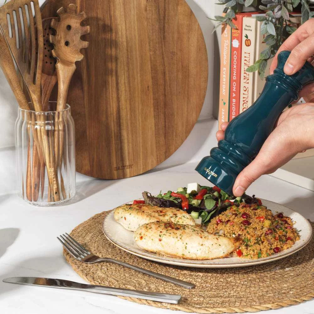Salter BW13676GREU7 Chester Salt & Pepper Mill Žalias