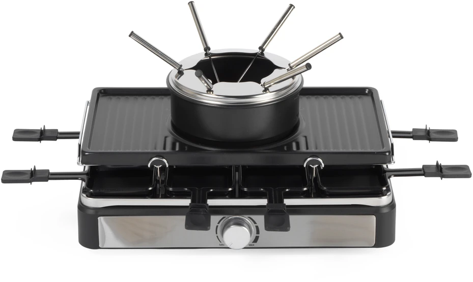 Salter EK4513VDE 2 in 1 Raclette & Fondue Set