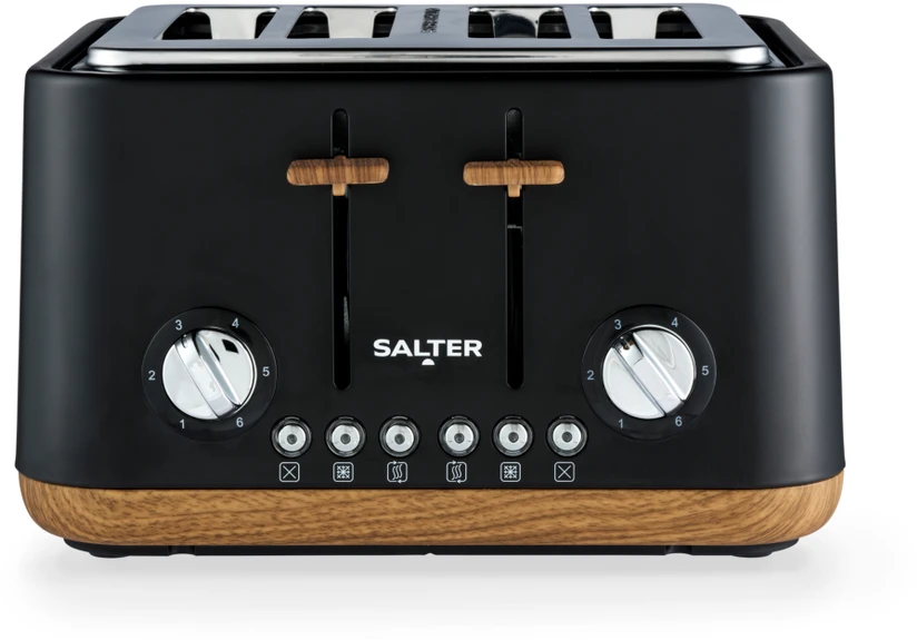Salter EK5823BLKVDE Toronto 4 riekelių skrudintuvas