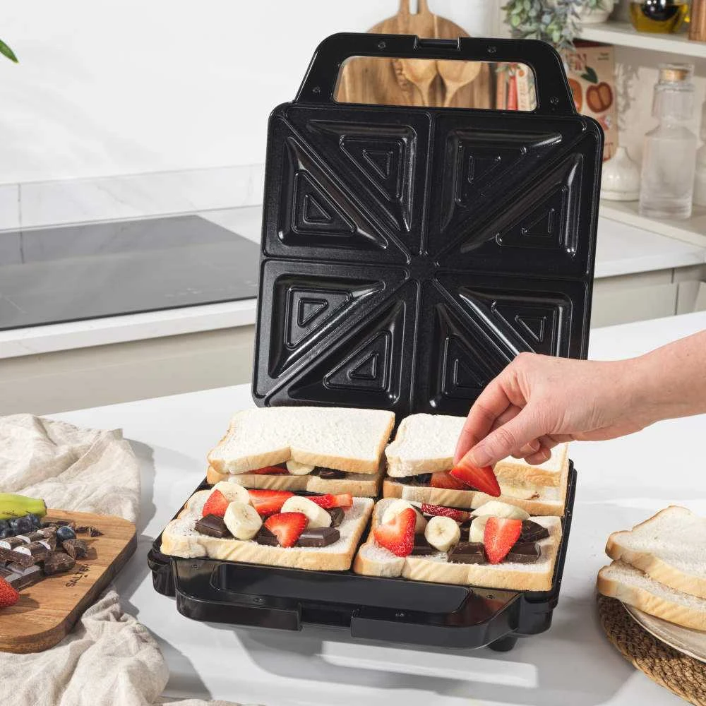 Sumuštinių keptuvas Salter EK6538VDE 4-Slice Sandwich Maker