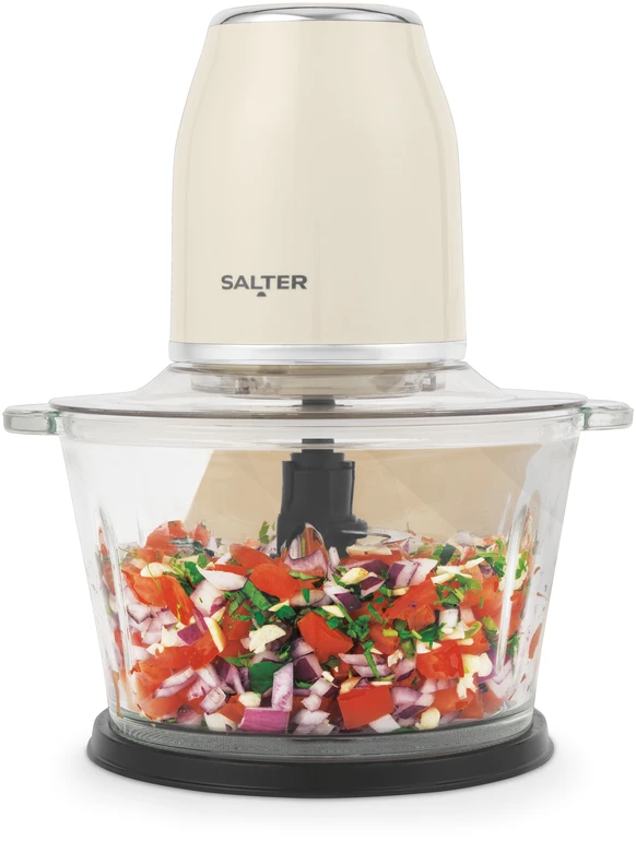 Salter EK6686CRMVDE retro stiliaus maisto smulkintuvas