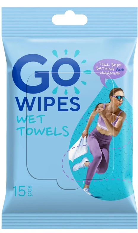 WET WIPES GOWIPES REFRESH GYM 15