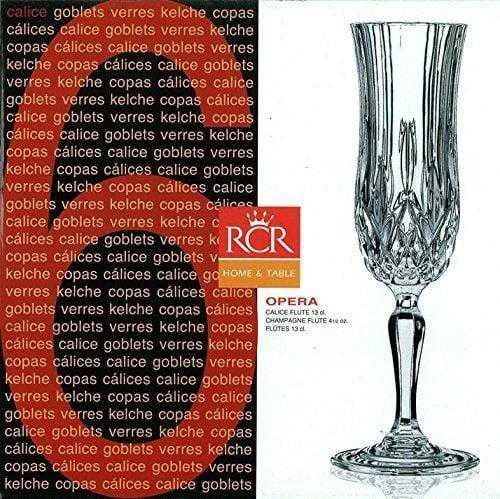 Šampano taurės RCR OPERA, 130 ml, 6 vnt.