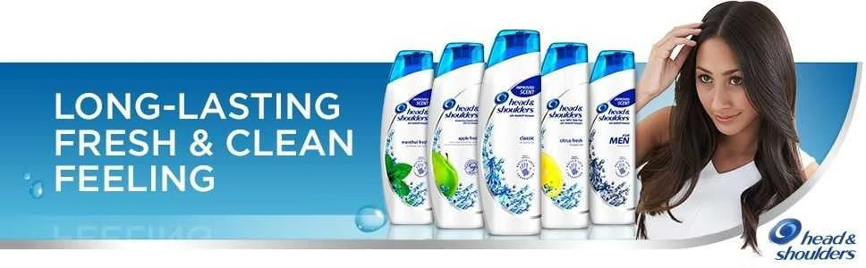 Head&Shoulders Šampūnas HEAD & SHOULDERS Citrusiniai vaisiai, 400 ml