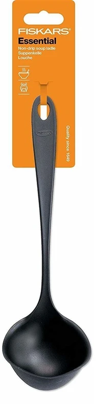 Samtis Fiskars, 28 cm, juoda, plastikas