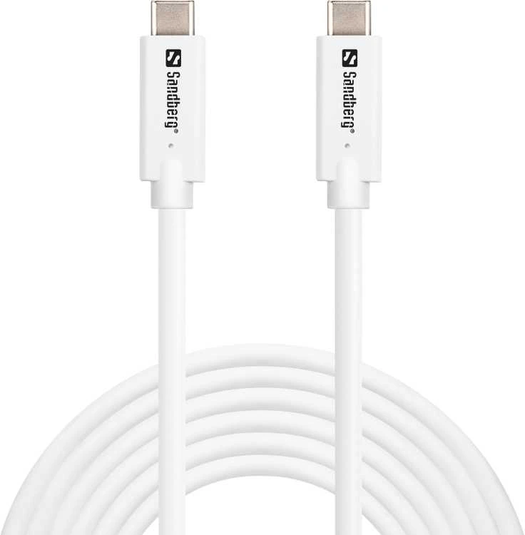 Sandberg USB-C į USB-C kabelis, USB 3.2 Gen2, 100 W, 3 m