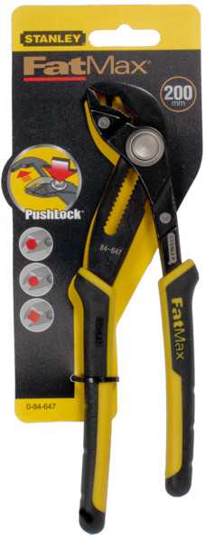 Santechninės replės Stanley FatMax; 200 mm