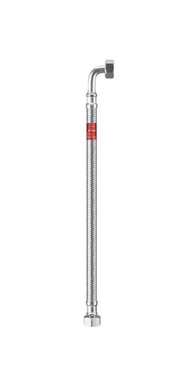 Santehnikas šļūtene ar elkoni Tucai S.A. Taq Fil-Nox, S1/2''-S1/2", 60 cm