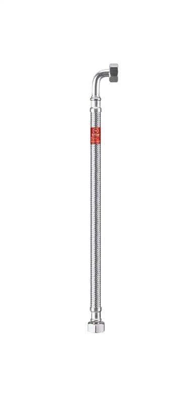 Santechninė žarnelė su alkūne Tucai Taq V1/2”-V1/2″, 30 cm