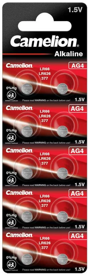 Šarminės baterijos Camelion, AG4, 1,5 V