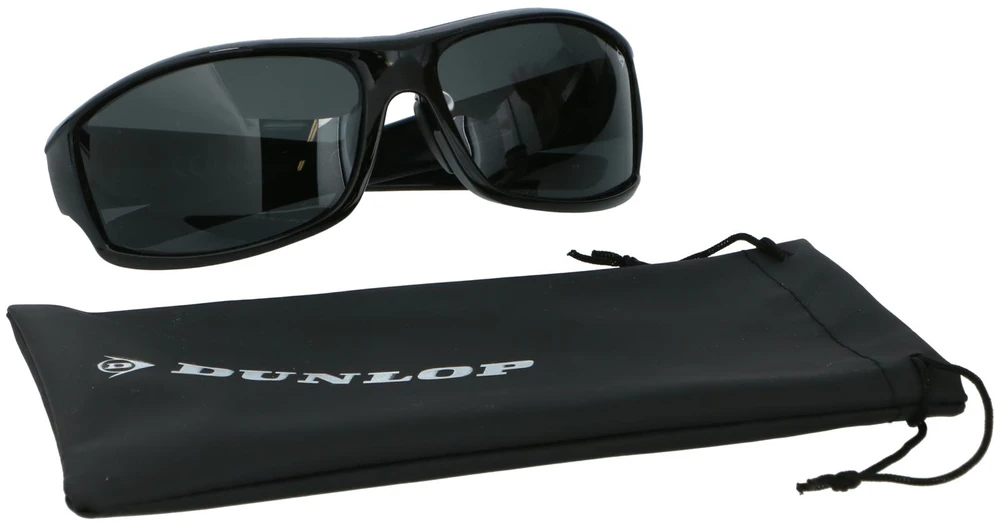 Saulesbrilles Dunlop, melna