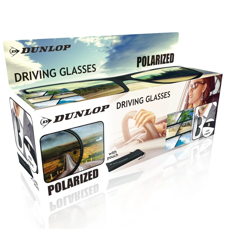 Saulesbrilles Dunlop, melna