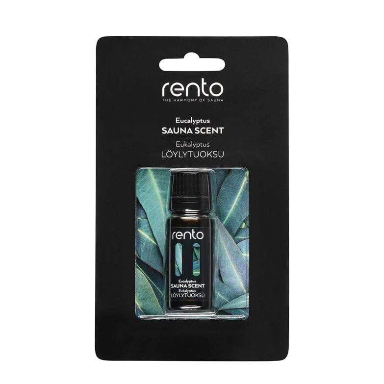 Saunas aromāts Rento EUCALYPTUS, 10 ml Melna krās./Zaļa krās.