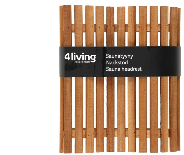 Saunas galvas balsts 4Living, 33.5 cm x 28 cm x 7 cm