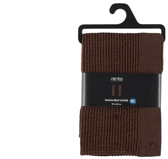 Sauna pad Rento. 50 x 60 cm. ruda col.