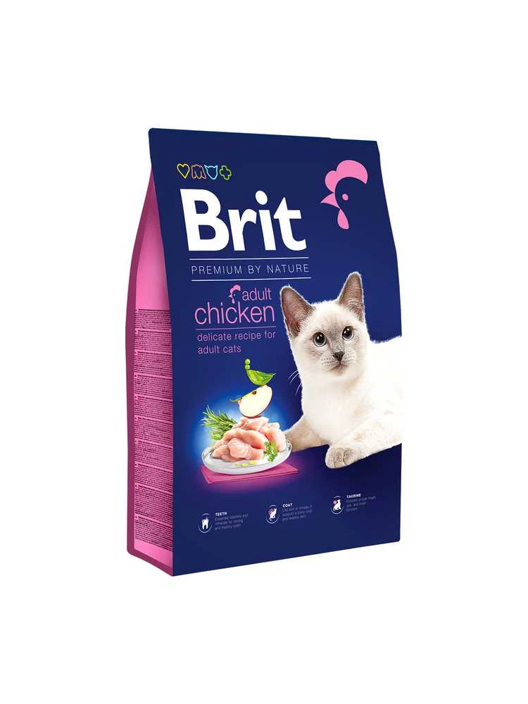 BRIT PREMIUM Cat Adult vištiena 1,5kg