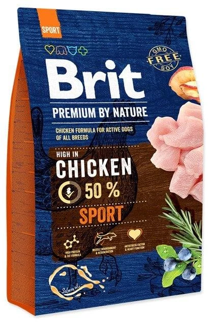 BRIT PREMIUM Dog by Nature Sport 3kg