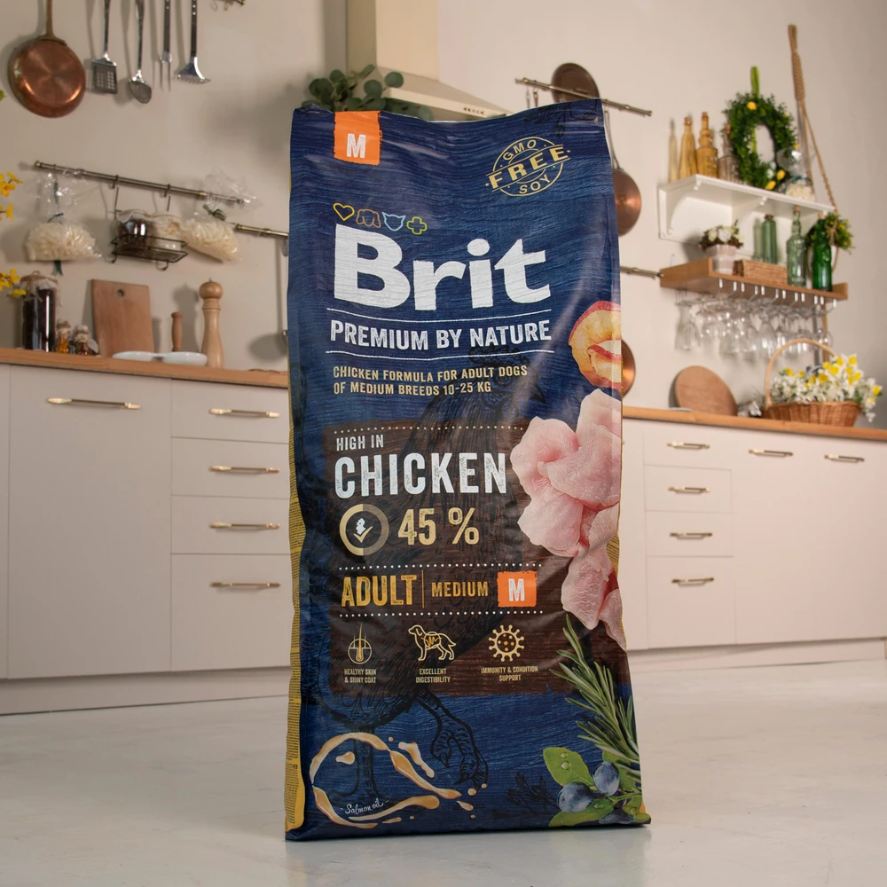 BRIT PREMIUM Dog Adult M 15kg