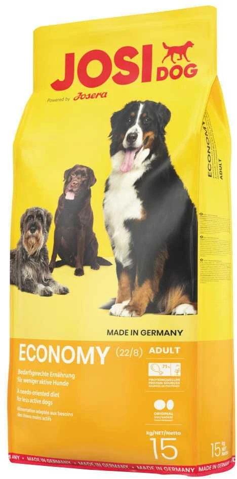 JosiDog Economy kasdieninis sausas maistas suaugusiems šunims 15kg