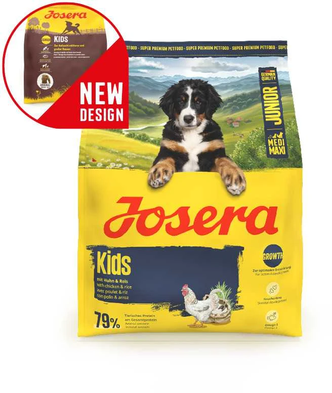 Josera Kids sausas maistas augantiems šuniukams 900g