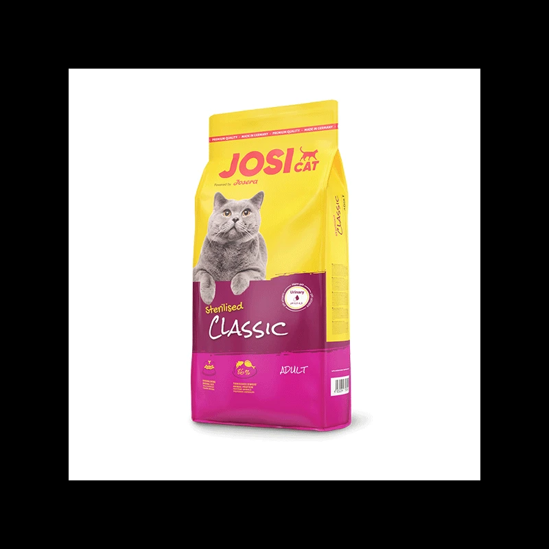 JosiCat Sterilised Classic sausas pašaras sterilizuotoms katėms, 1,9kg