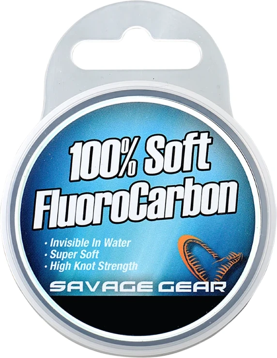 Savage Gear Fluorokarboninis Valas SG Soft 0.49mm 35m. 15,2kg