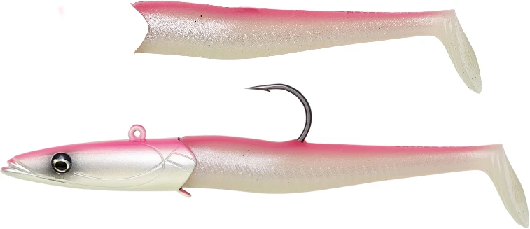 Savage Gear Jūrinė Guma SG Sandeel 20cm 265g Rožinė Glow