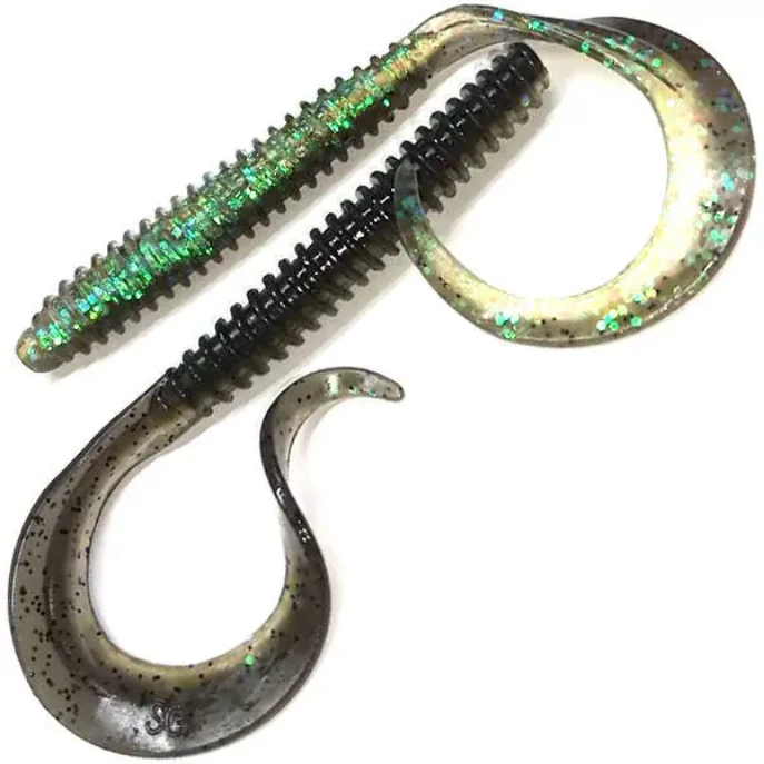 Savage Gear Guminukas SG -Sliekas 110mm Mėlyna Glitter