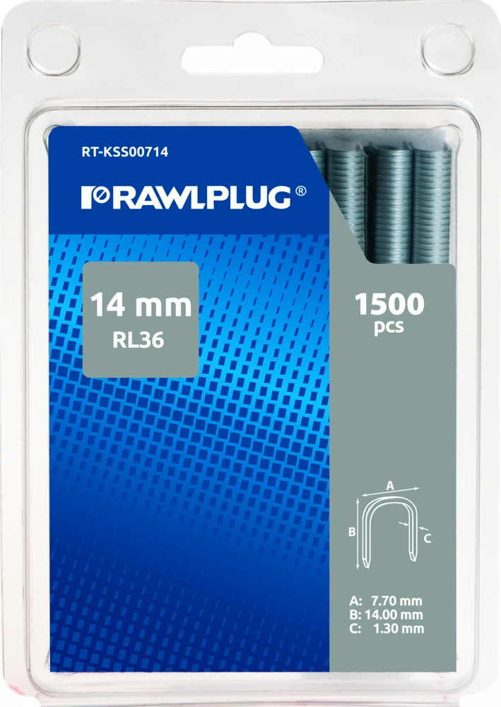 Sąvaržos Rawlplug RL36 1500 vnt.