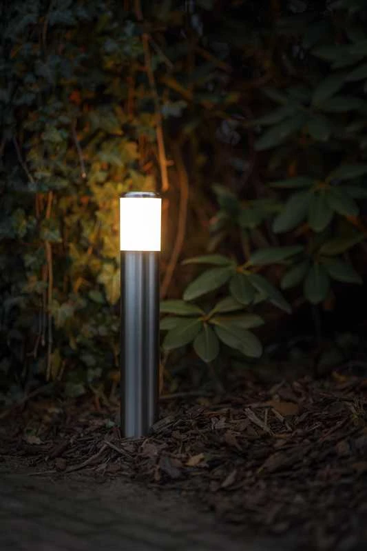 Šviestuvas Ludeco STEN PL1013, 1W, LED, IP44, sidabro
