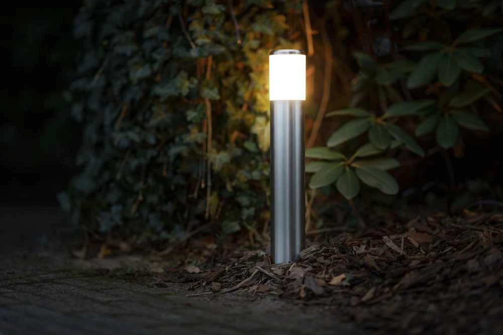 Šviestuvas Ludeco STEN PL1013, 1W, LED, IP44, sidabro