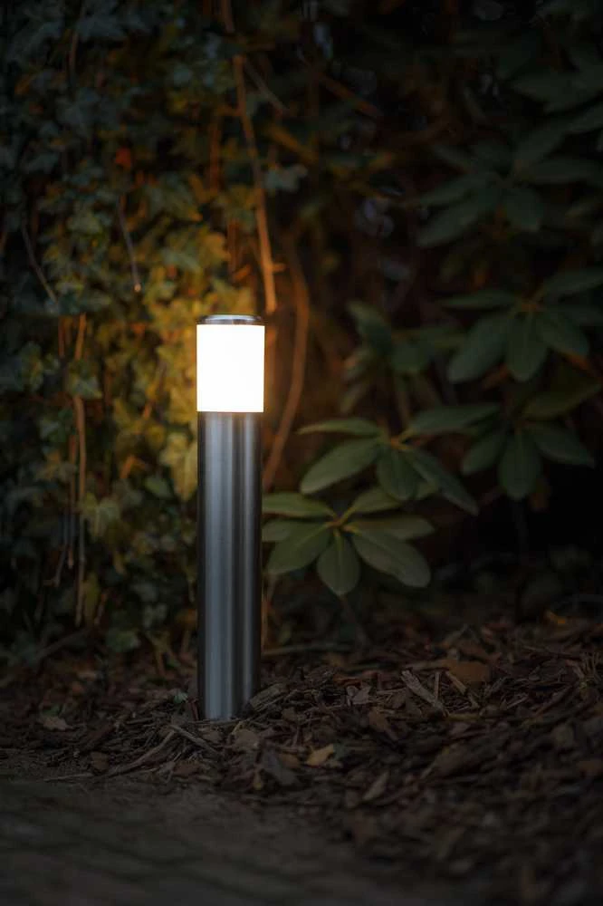 Šviestuvas Ludeco STEN PL1013, 1W, LED, IP44, sidabro