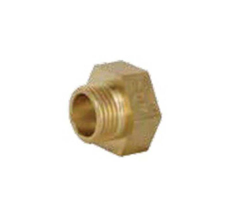 Jungtis TDM Brass 116, 3/4 colio - išorinis sriegis / 1 1/4 colio - vidinis sriegis, 1 1/4" x 3/4"