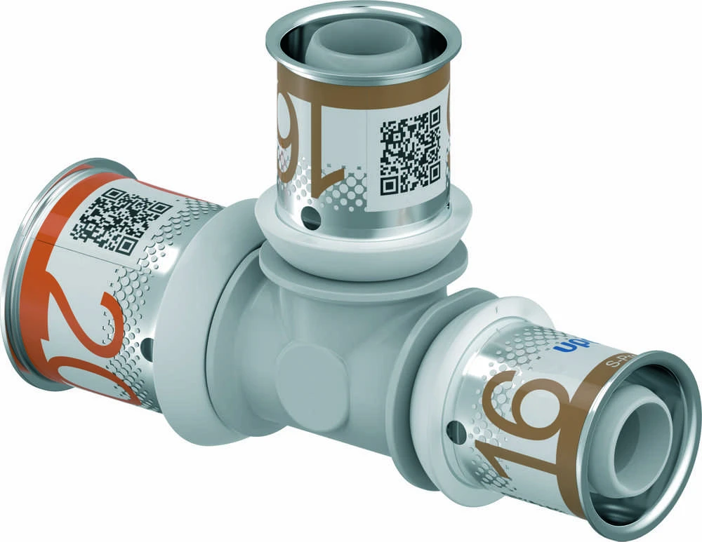 Uponor S-Press Plus redukcinis trišakis PPSU 20-16-16
