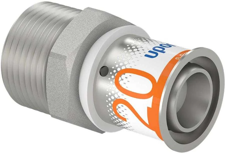 Uponor Uponor S-Press PLUS su jungtis su išoriniu sriegiu. 20-R3/4MT