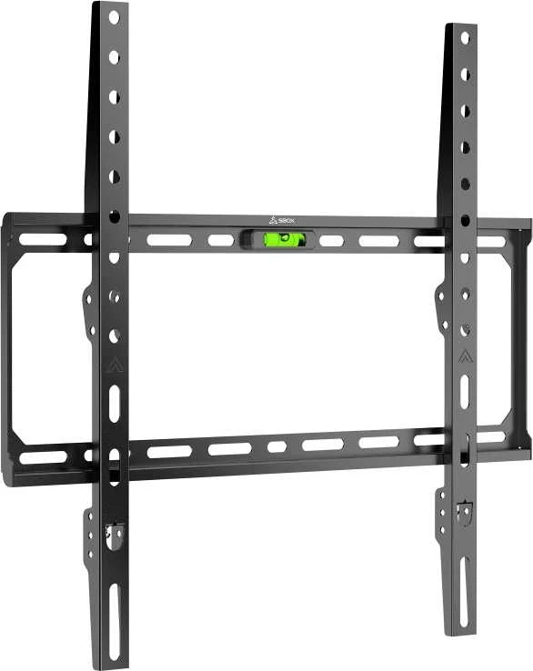 SBOX televizoriaus sieninis laikiklis, fiksuotas, 32"-75" skersmens, keliamoji galia 45 kg, Juodas (BL-3744F)