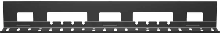 Kabelių tvarkiklis po stalu Sbox CC-1113, juodas